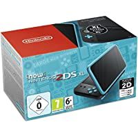 Nintendo 3Ds - Consola New Nintendo 2Ds XL- Color Negro y Turquesa